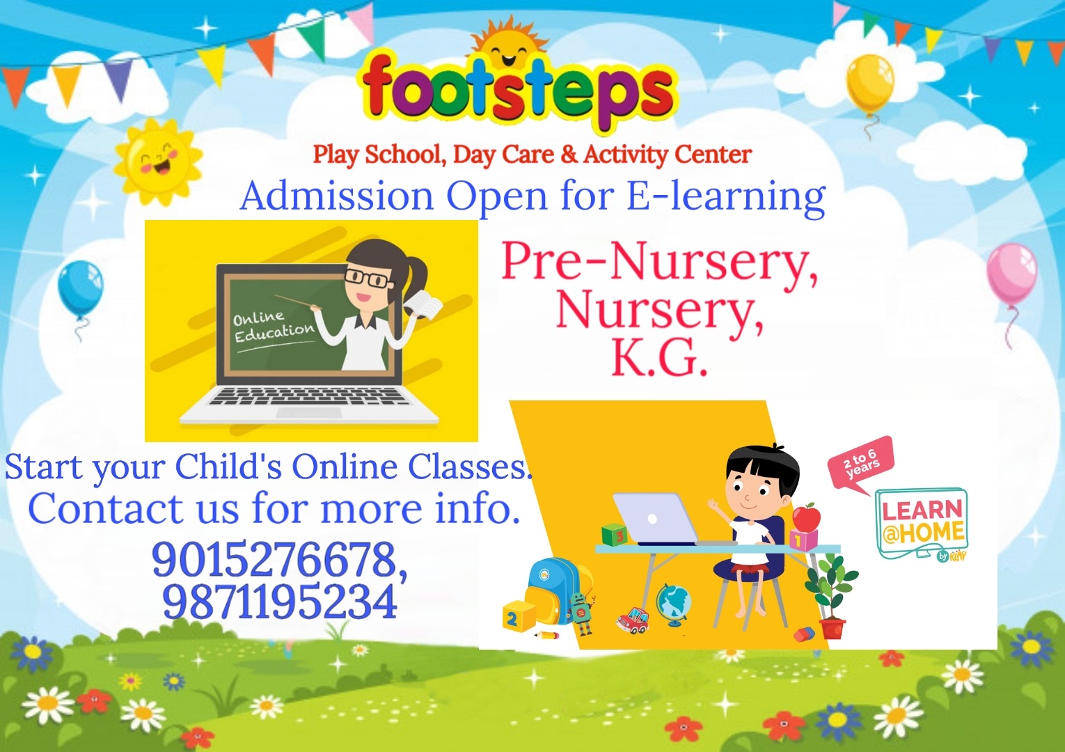 FOOTSTEPS- Play School, Day Care & Activity Center