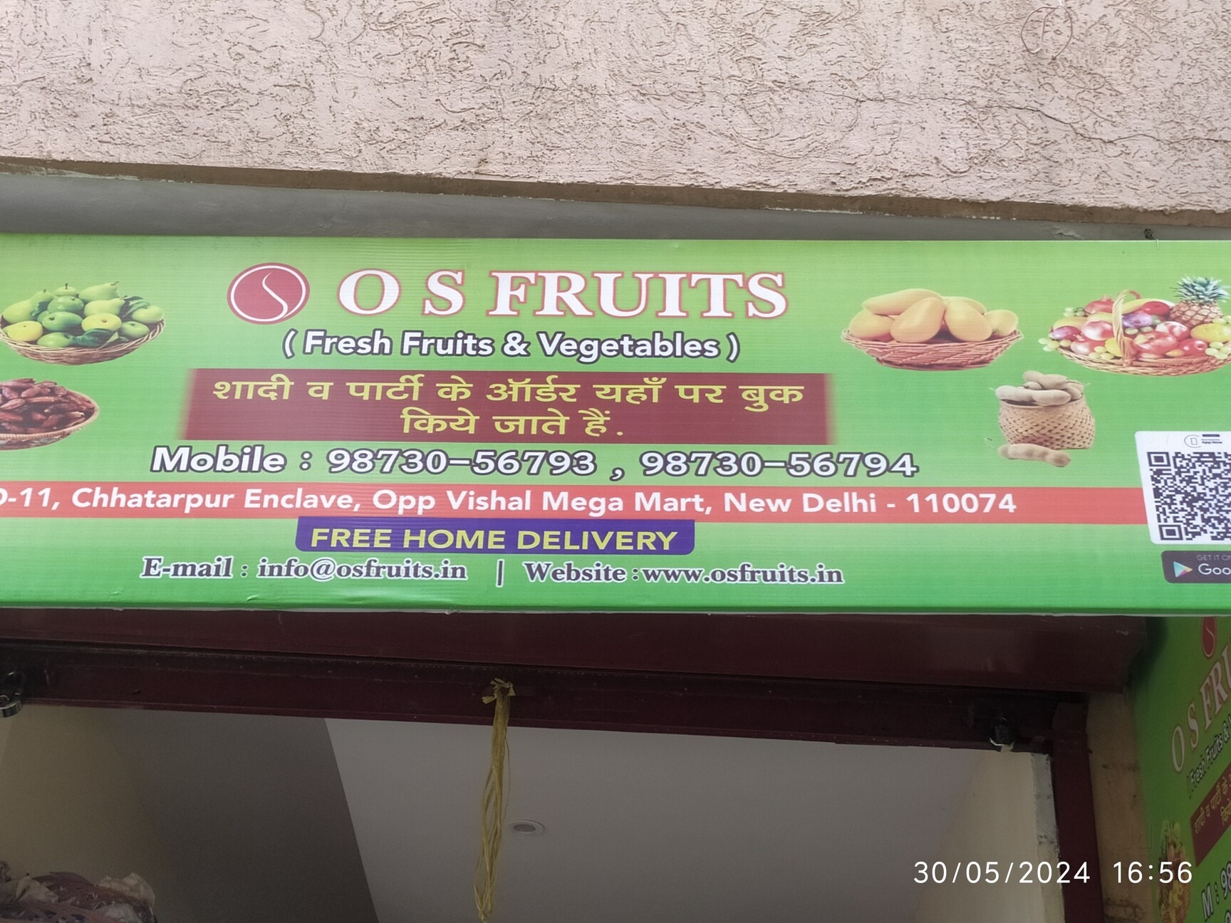O S Fruits in Chattarpur,Delhi - Best Fruit Vendors near me in