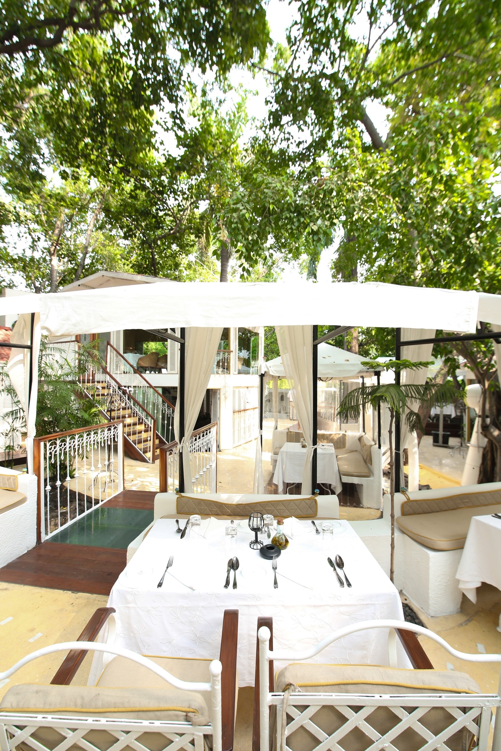 Sevilla at The Claridges Delhi luxury rooftop dining ambience