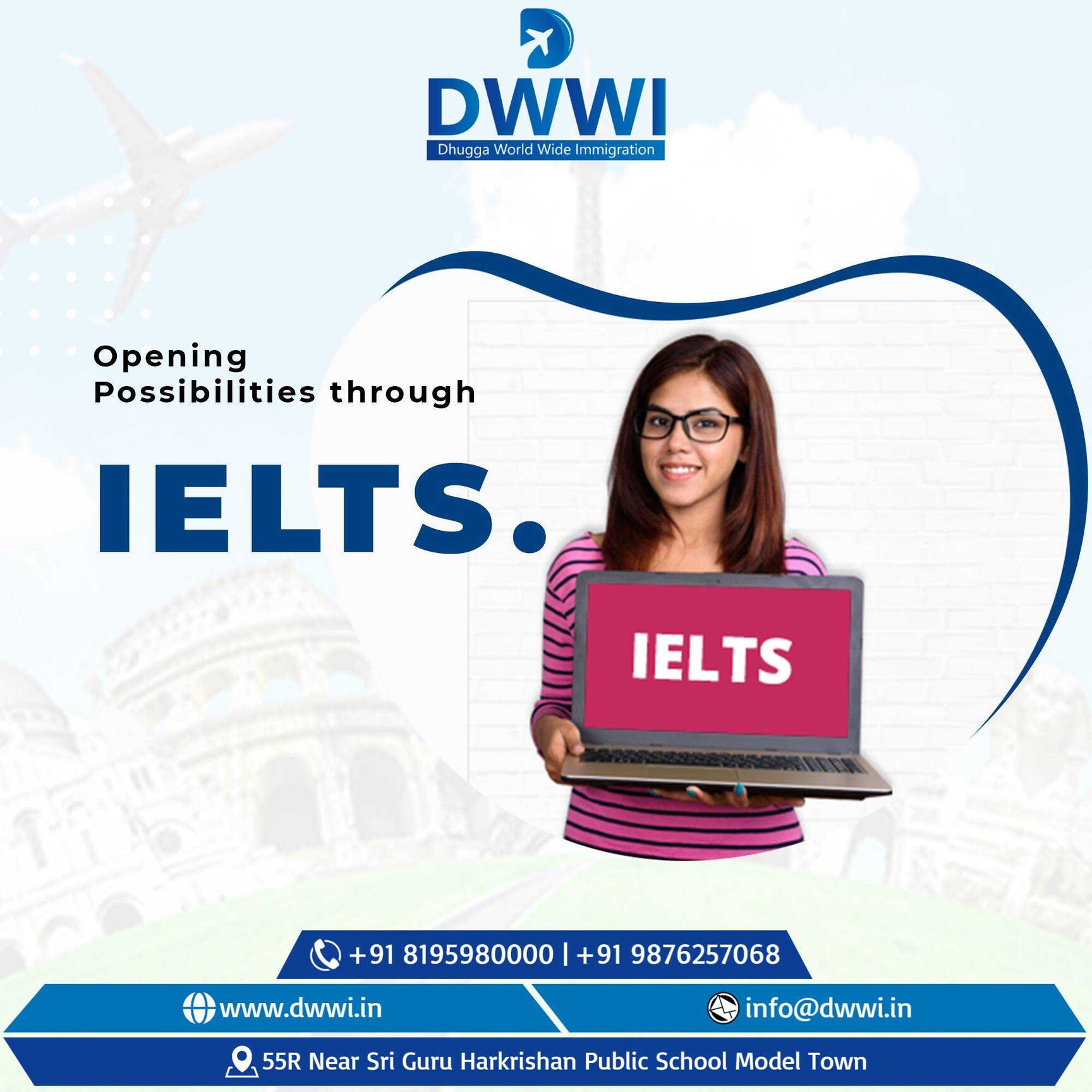 schoolmodel Dwwi Ielts & Immigration in Hoshiarpur City,Hoshiarpur - Best Tutorials  near me in Hoshiarpur - Justdial