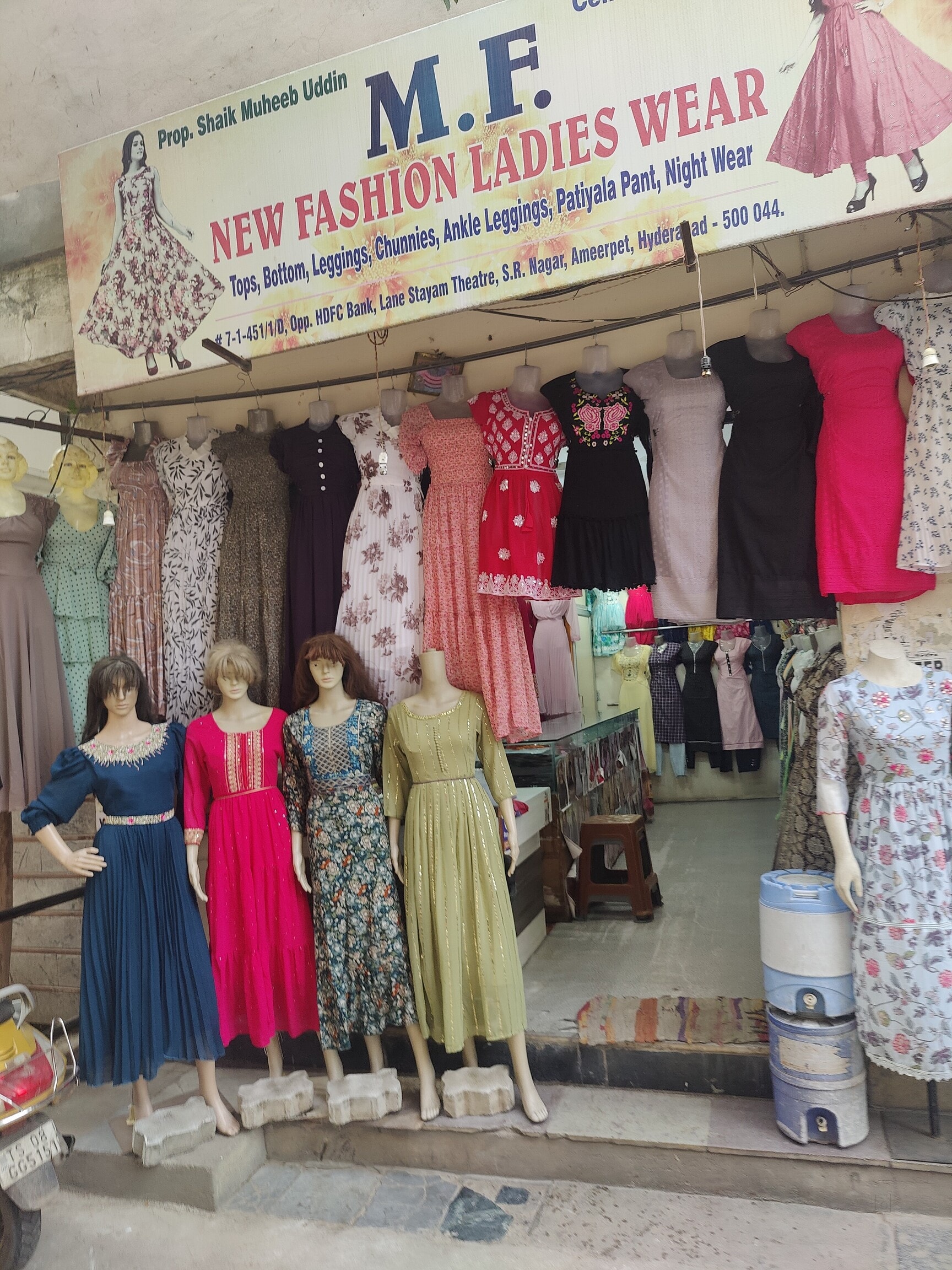 ladies dress shops in hyderabad M F New Fashion Ameerpet,Hyderabad - Best Women Readymade Garment Retailers near me in Ellison Dress