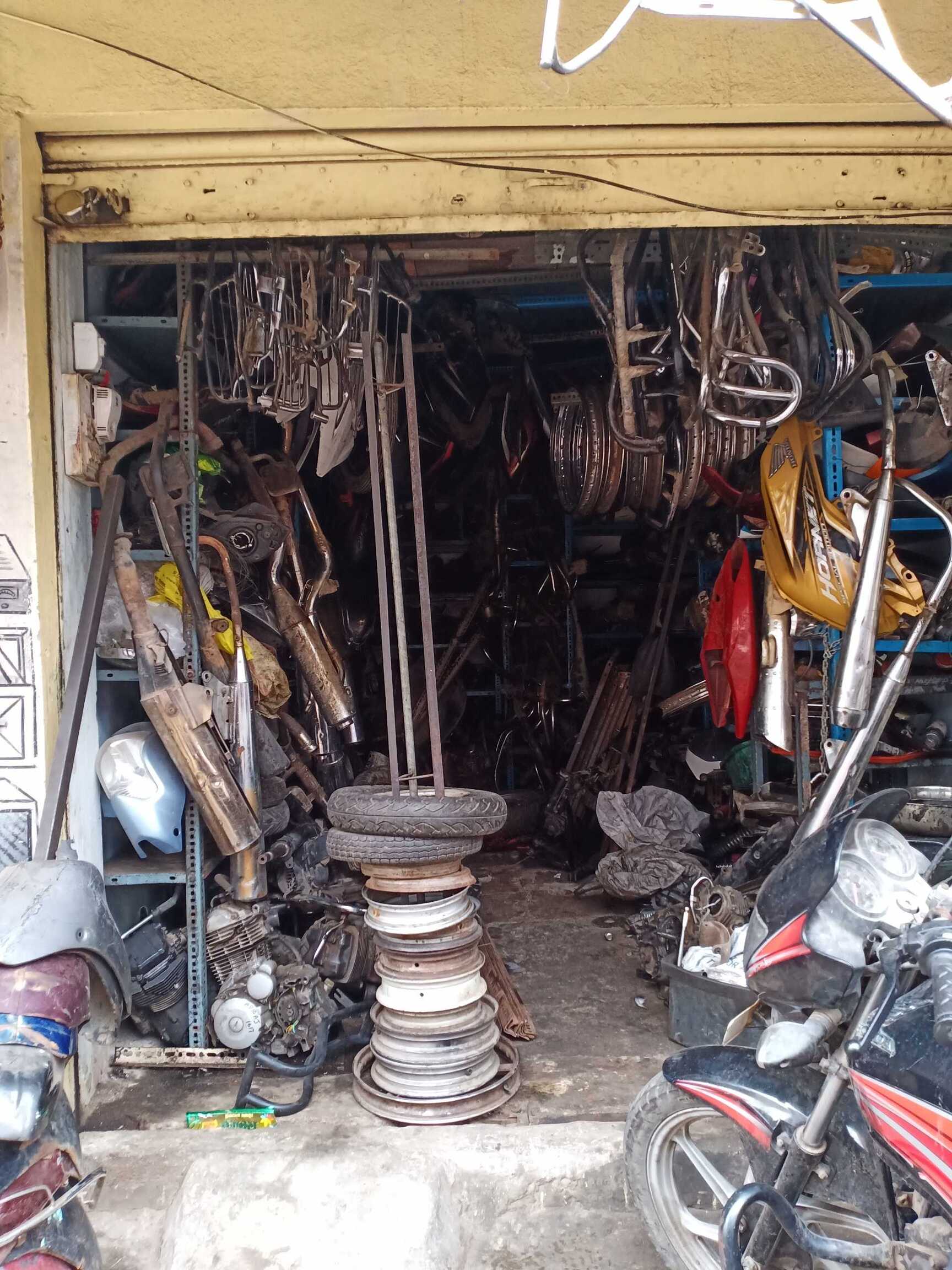 Bike Spares Second Hand Bike Components Two Wheeler Old Bike Spare