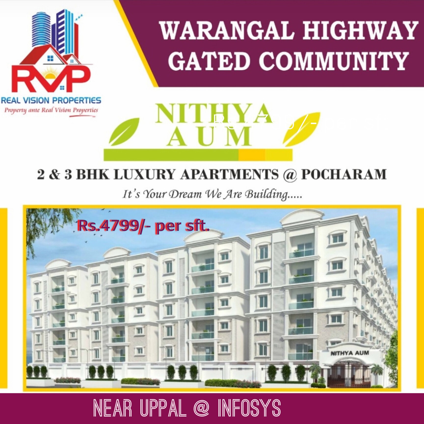 Real Vision Properties India Pvt Ltd in Vsr Complex,Hyderabad - Best  Property Management Consultants near me in Hyderabad - Justdial