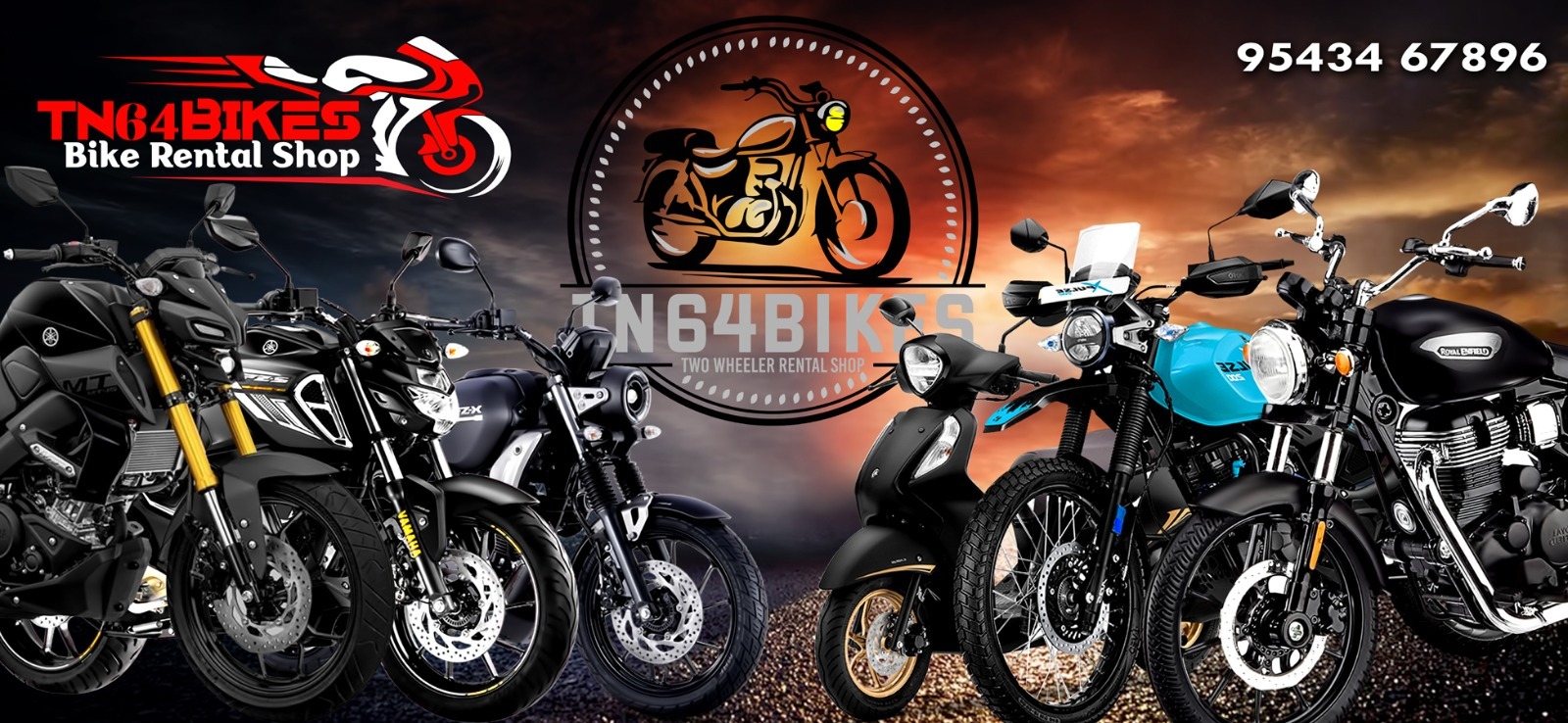 Tn64 Bikes Rental in Perungudi,Madurai - Best Bike On Rent near me