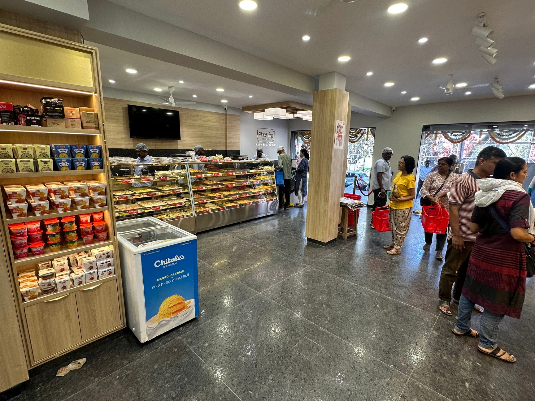 Best Street Food & Cafés in Pune – traditional bhakarwadi from Chitale Bandhu
