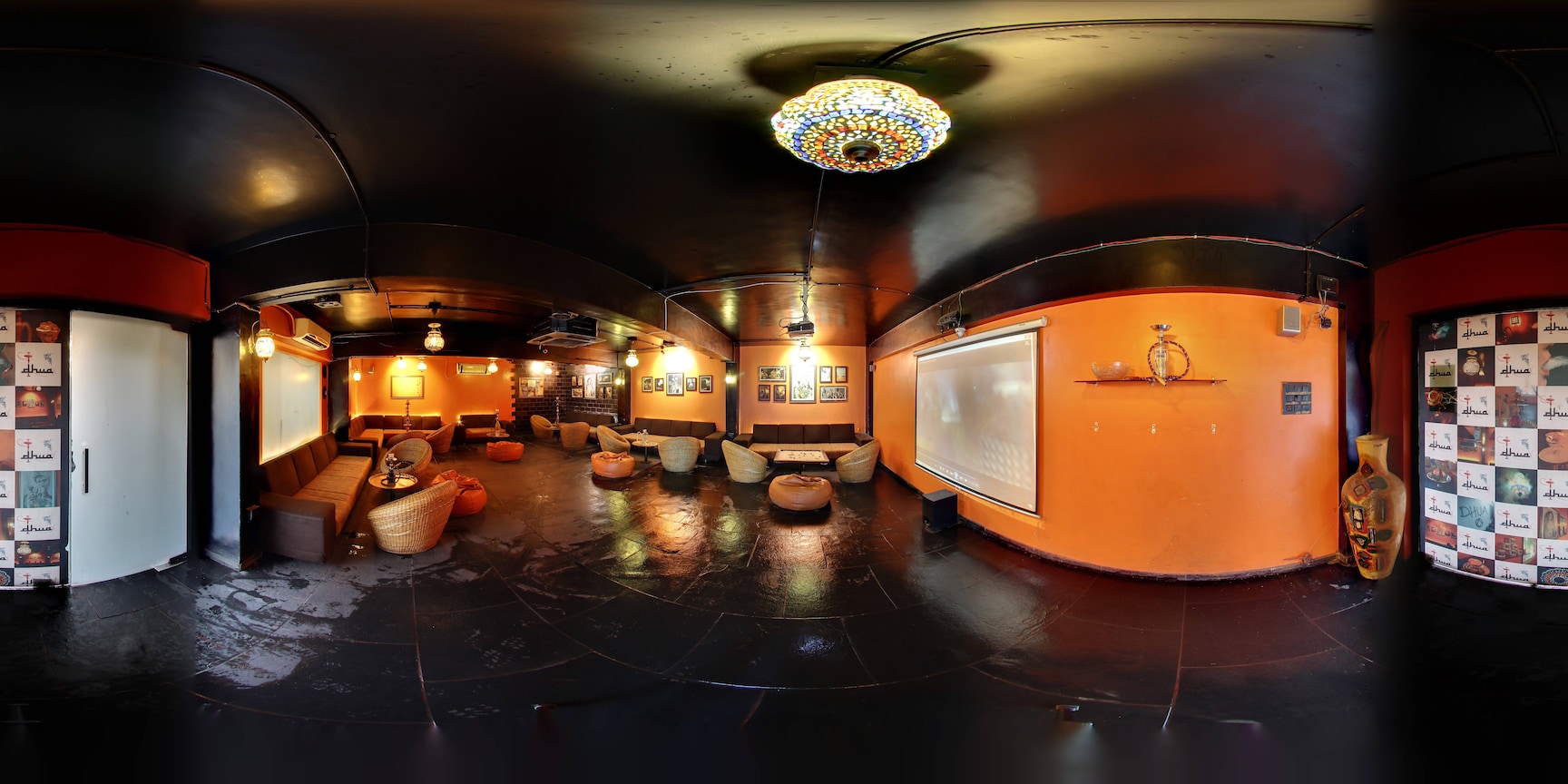 Dumbasida shisha bilan surat