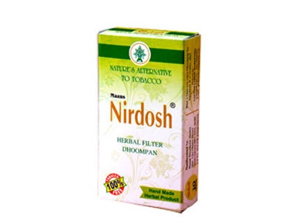 nirdosh cigarettes near me Buy Herbal Filter Dhoompan 100% Organic Product With All Natural Ingredients (Ayurvedic Preparation) Pack of 10 Online at Low Prices in India Buy Herbal & Ayurvedic Cigarettes