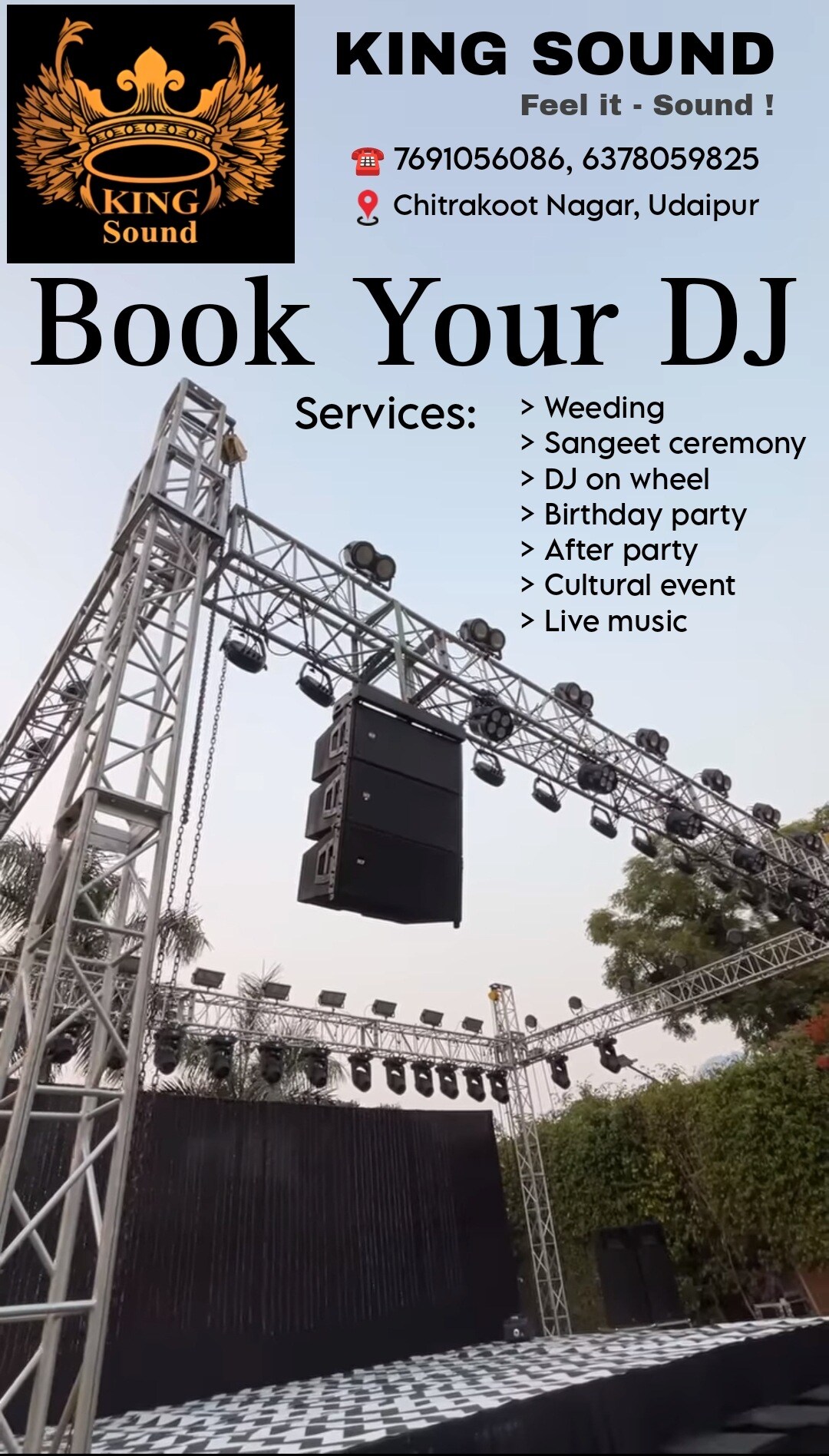 King Sound & Event in Chitrakoot Nagar,Udaipur-rajasthan - Best